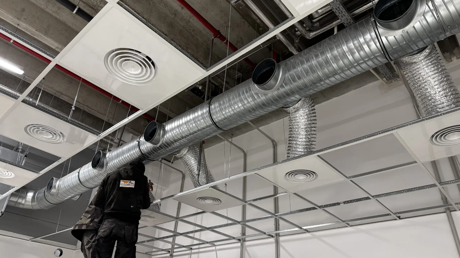 Tubulatura sistem de ventilatie adiabatic